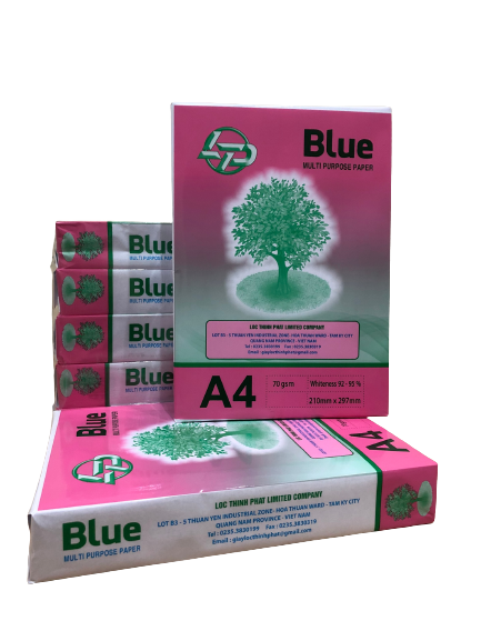 Giấy Blue 70 (Blue Hồng)